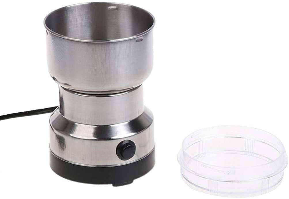 Electric Smash Machine, Multifunction Small Food Grinder Grain Grinder, Portable Coffee Bean Grinder Pocket Plug