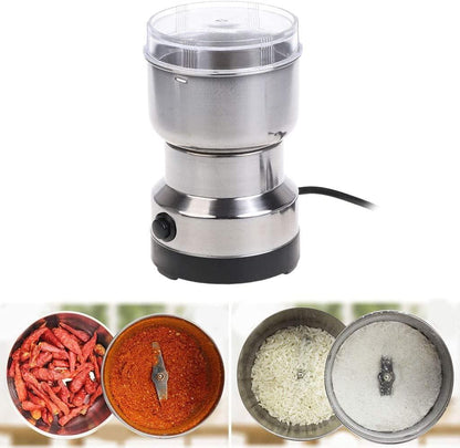 Electric Smash Machine, Multifunction Small Food Grinder Grain Grinder, Portable Coffee Bean Grinder Pocket Plug