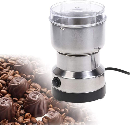 Electric Smash Machine, Multifunction Small Food Grinder Grain Grinder, Portable Coffee Bean Grinder Pocket Plug